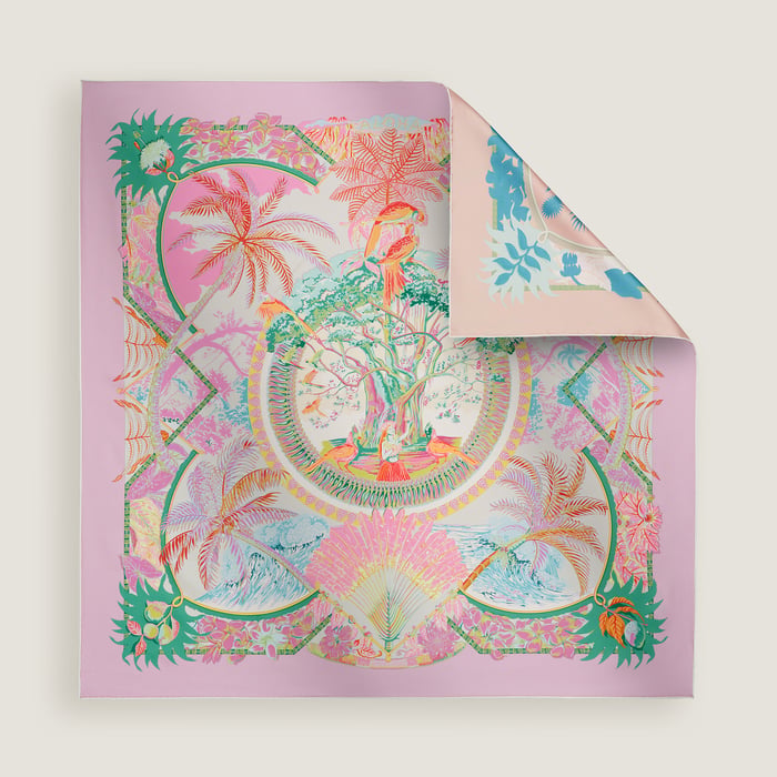 Aloha Double Face Scarf 90
