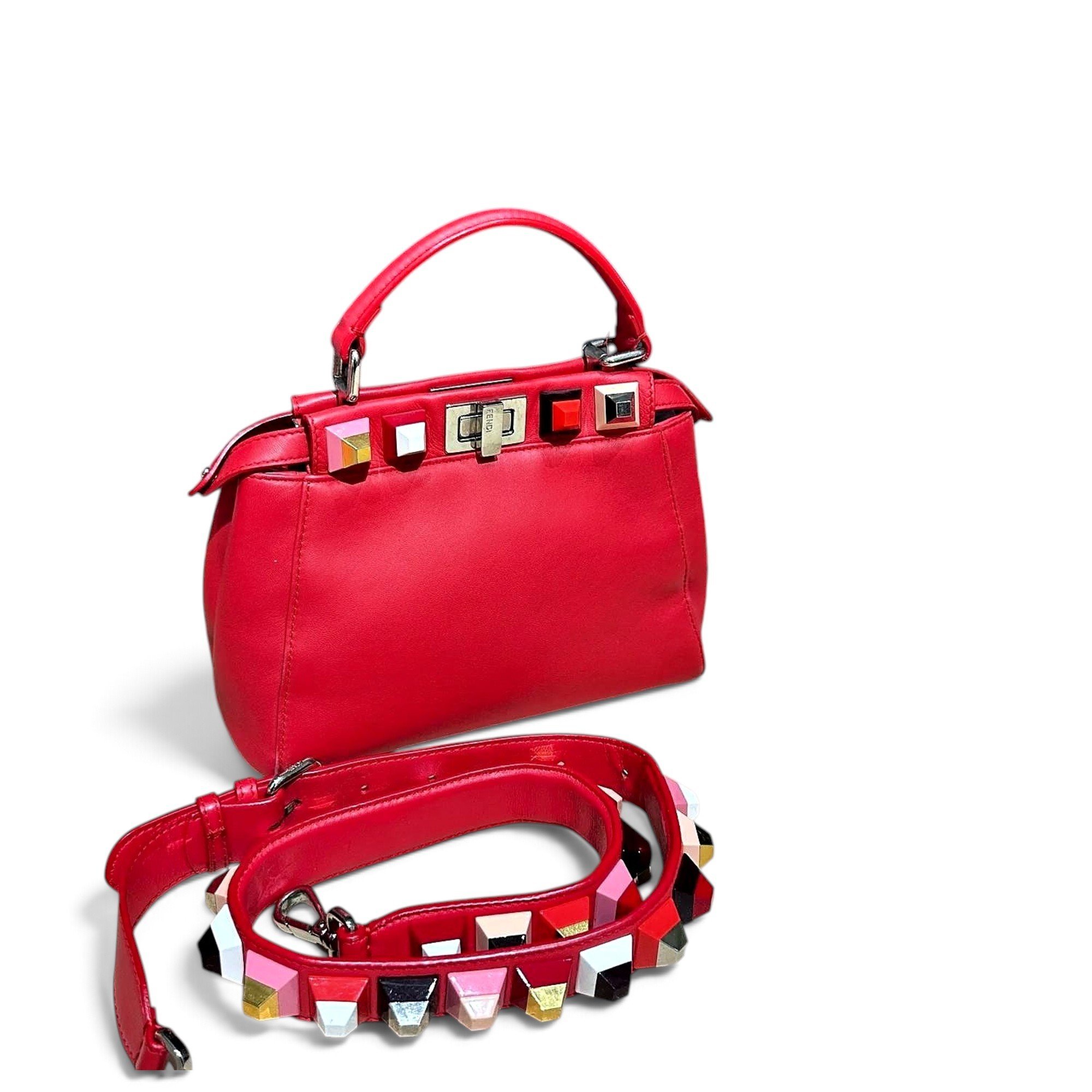 Leather handbag