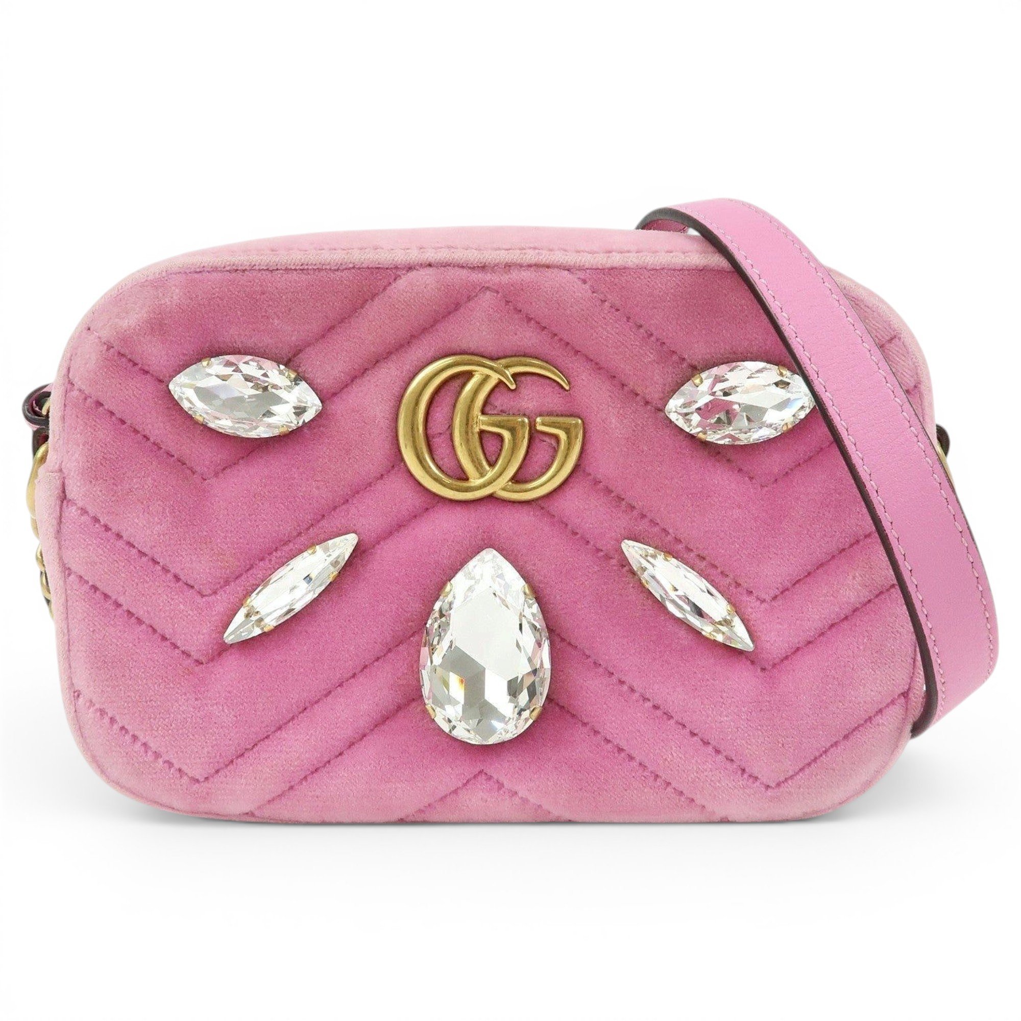 GG Marmont velvet handbag