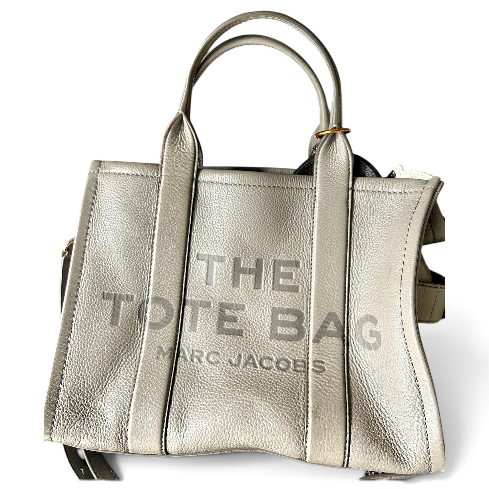 The Tag Tote leather tote