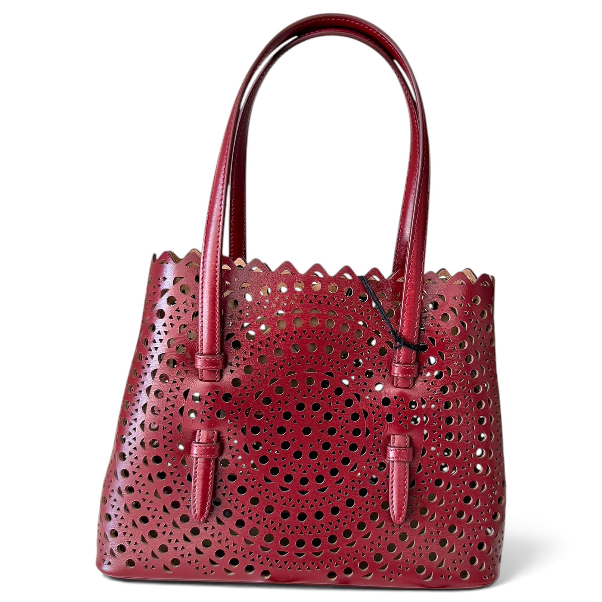 Alaia Mina leather handbag