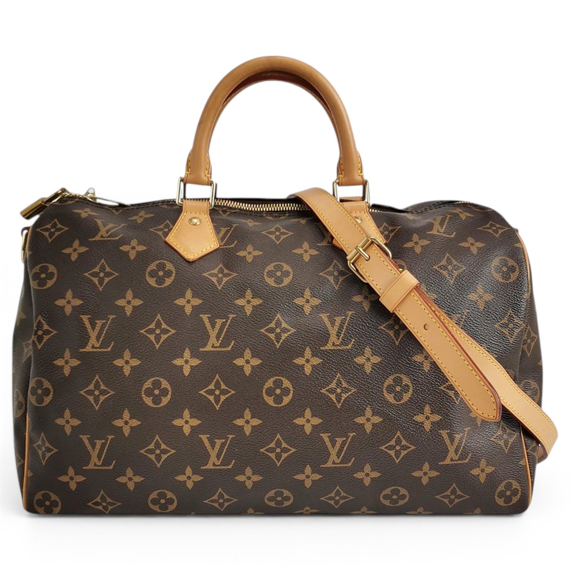 Louis Vuitton Speedy Bandoulière leather handbag
