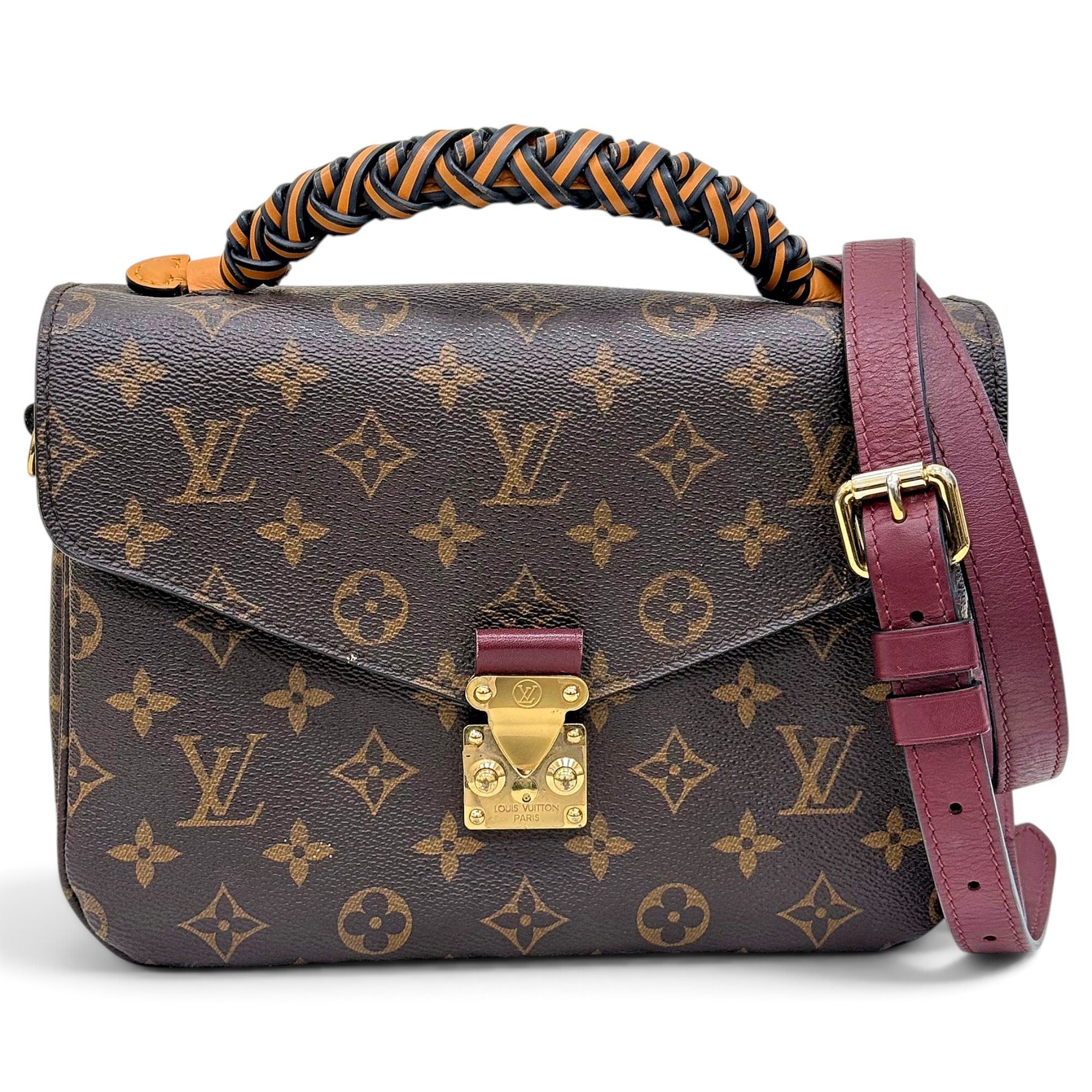 Metis leather handbag