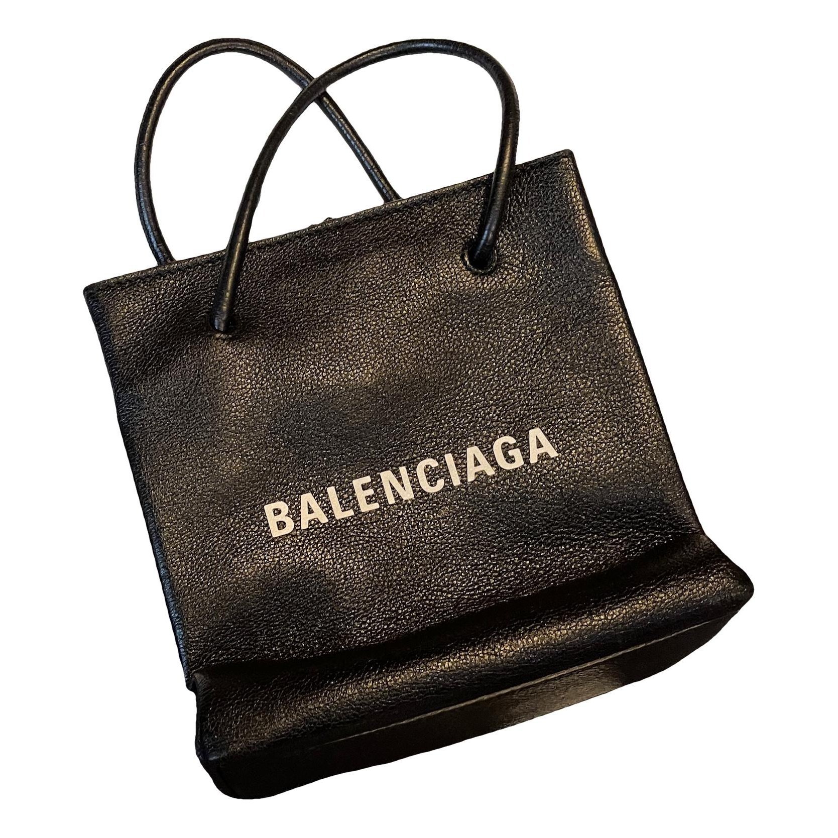 Leather tote