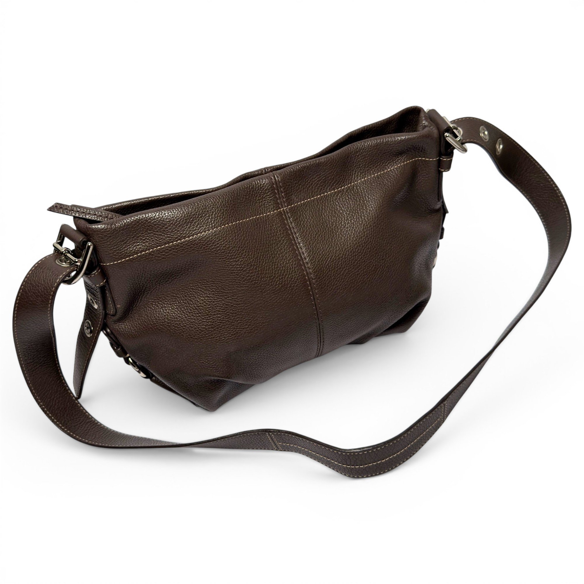 Hamilton Hobo leather crossbody bag