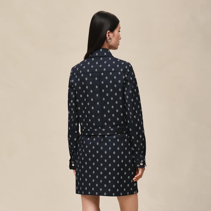 Bleu Marine "Chaine d'Ancre" Denim Jacket