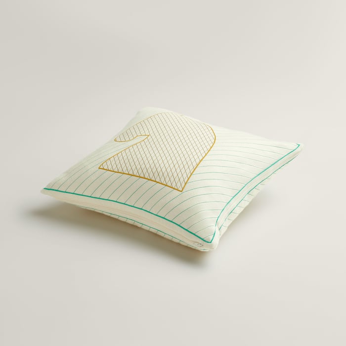 Écru Objets Du Faubourg Cheval Pillow