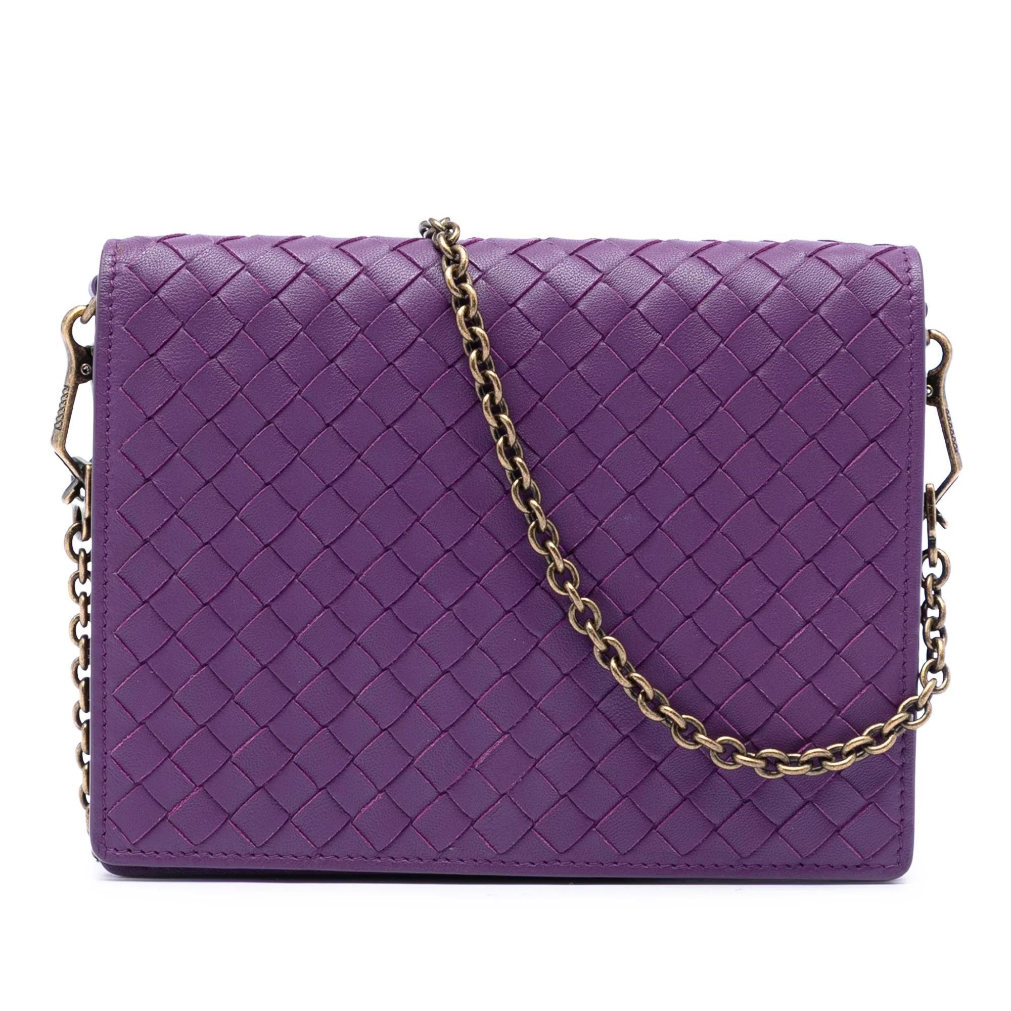 Veneta leather crossbody bag