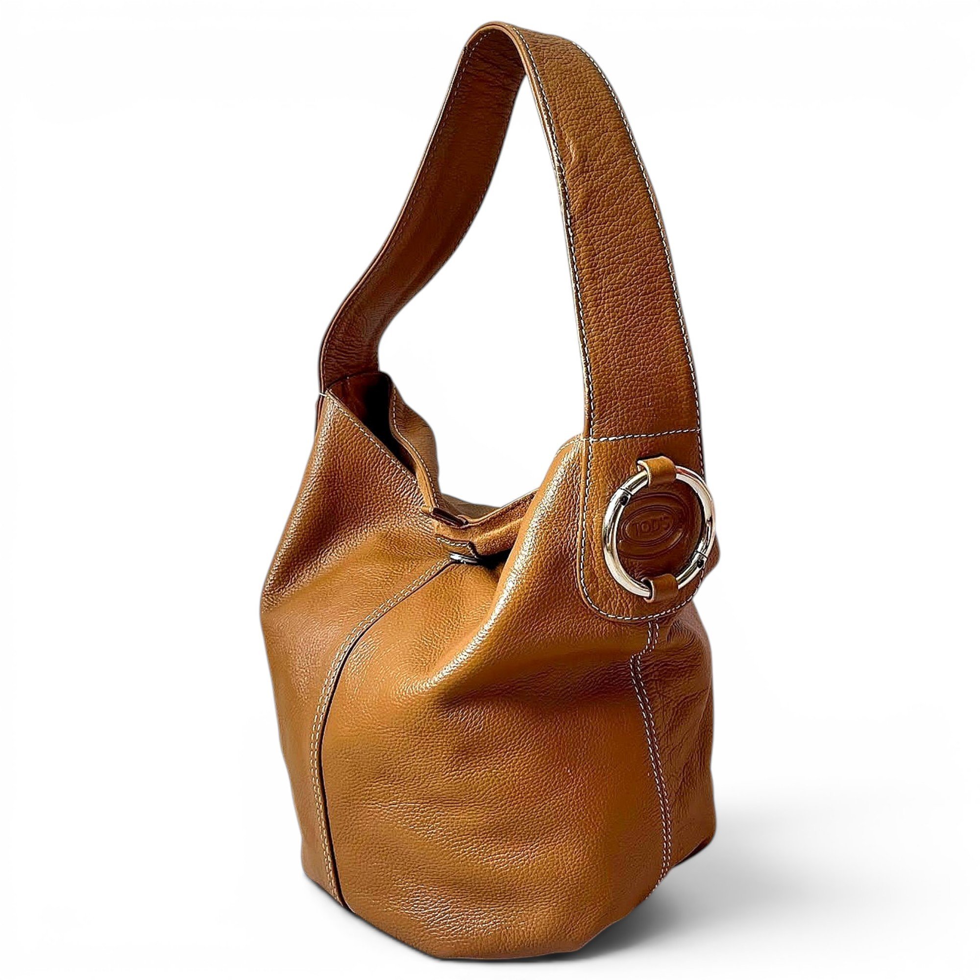 Leather handbag