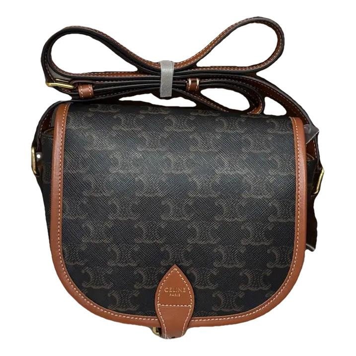 Folco leather crossbody bag