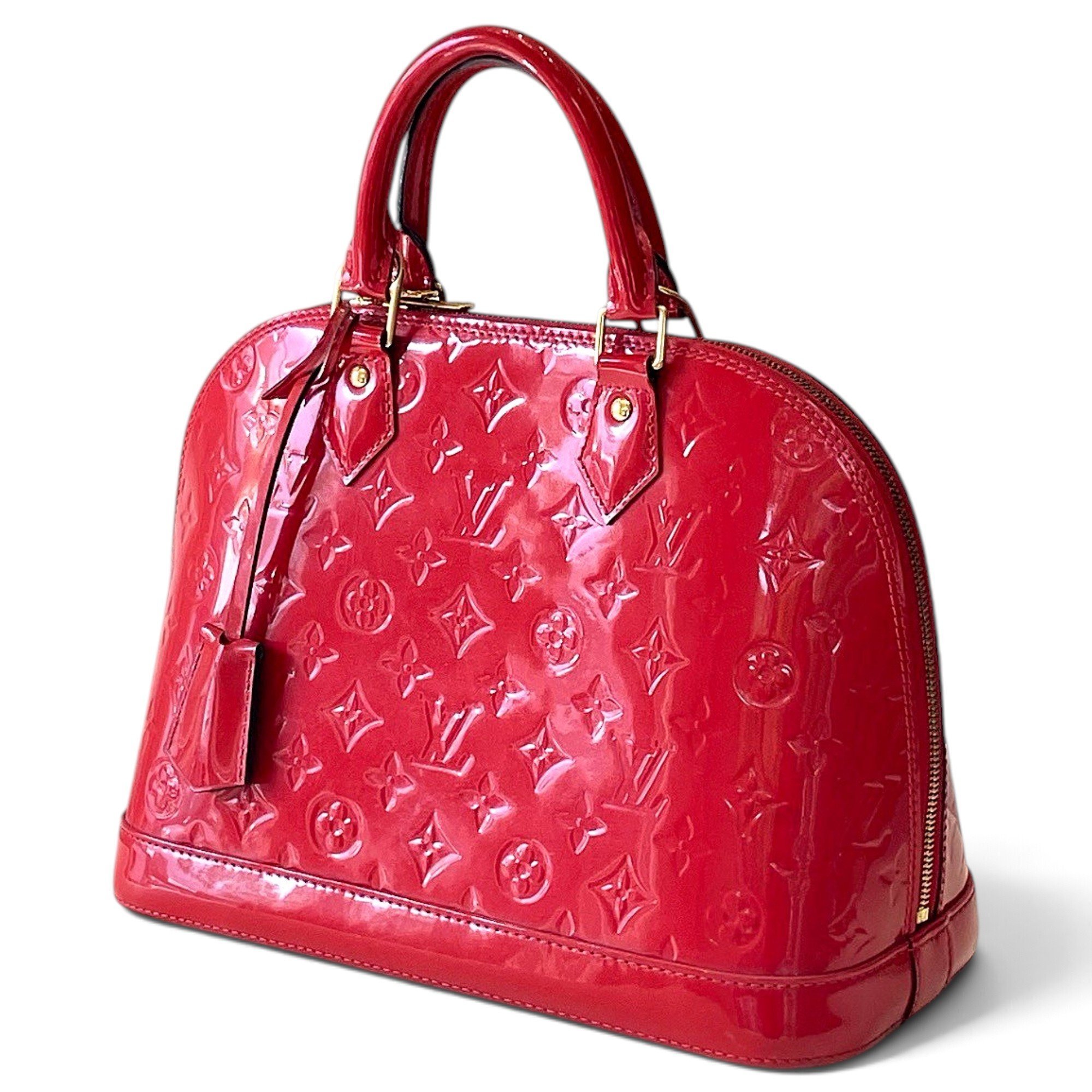 Alma patent leather handbag