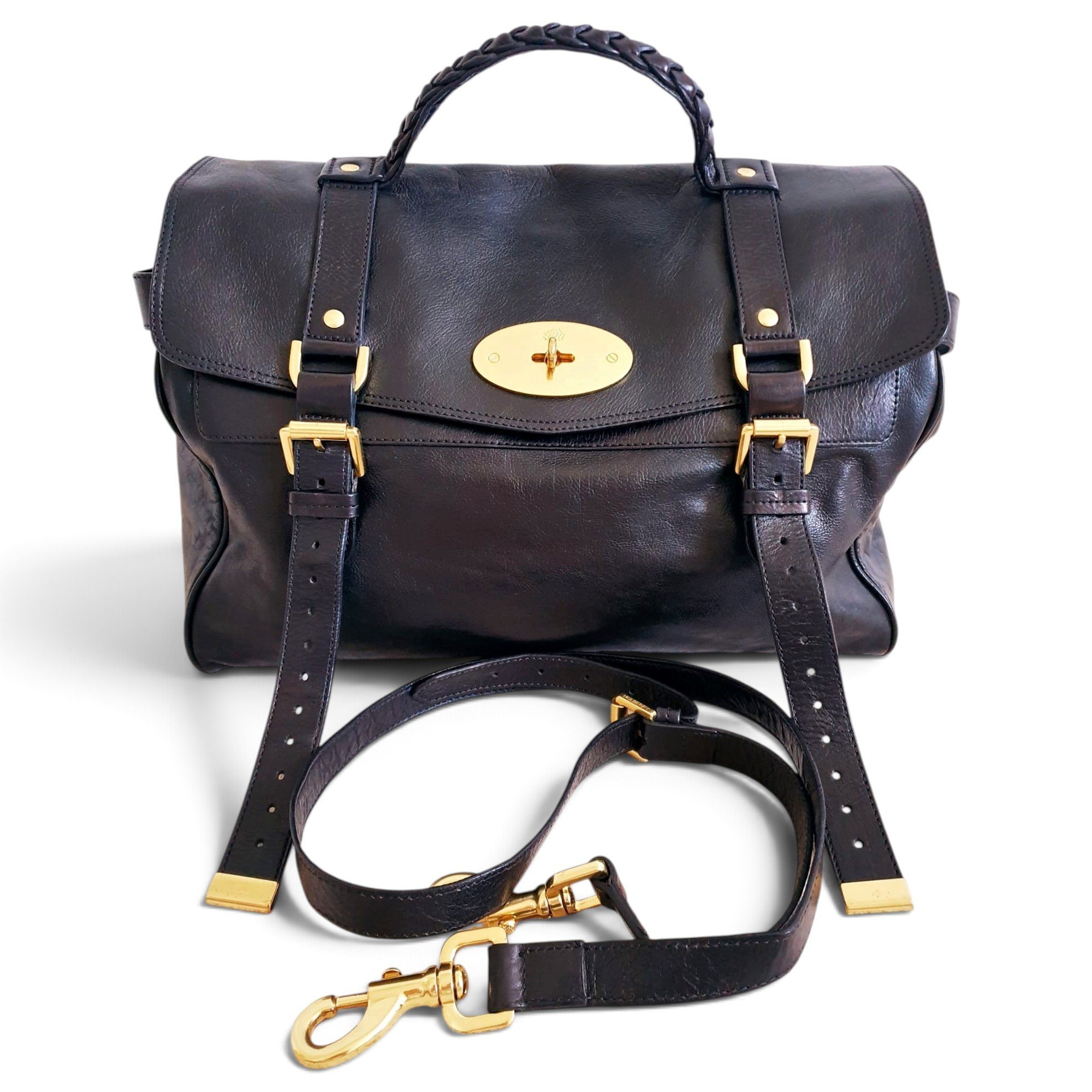 Alexa leather handbag