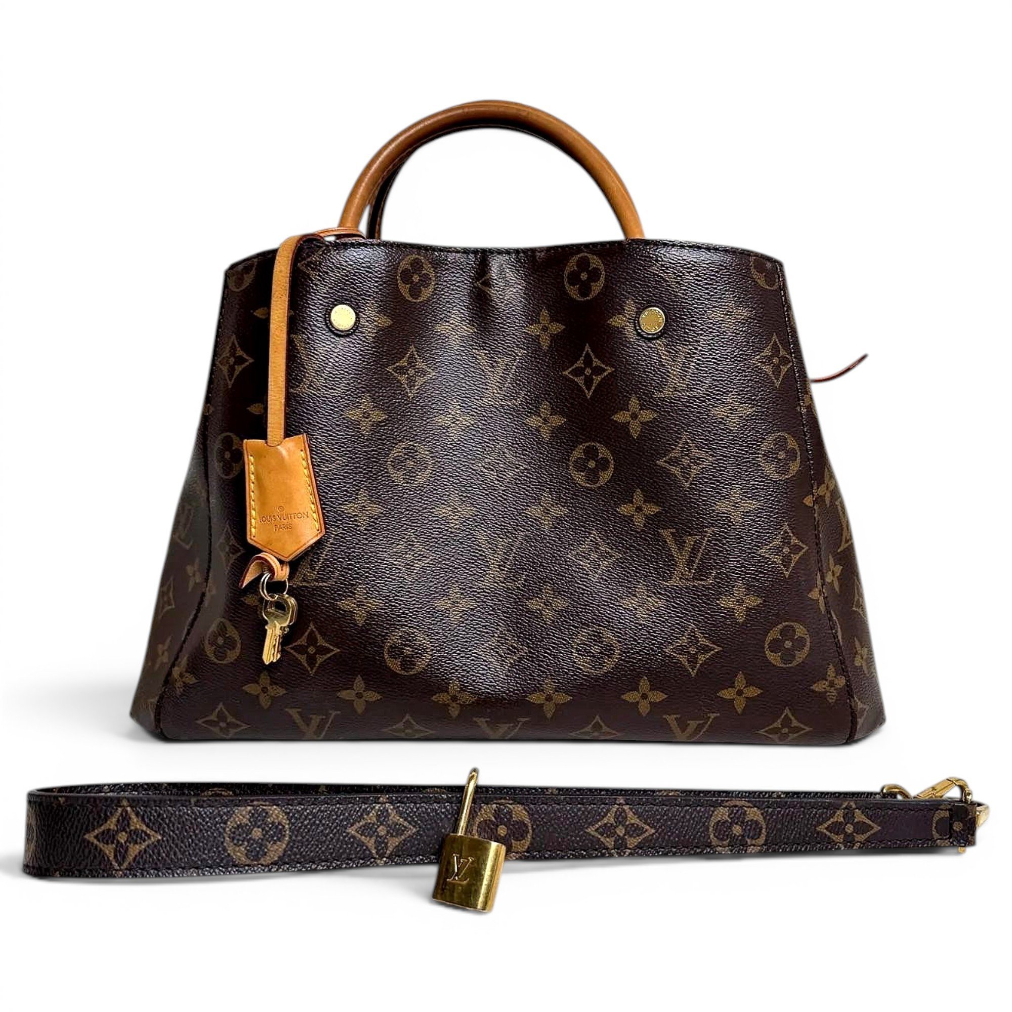Leather satchel