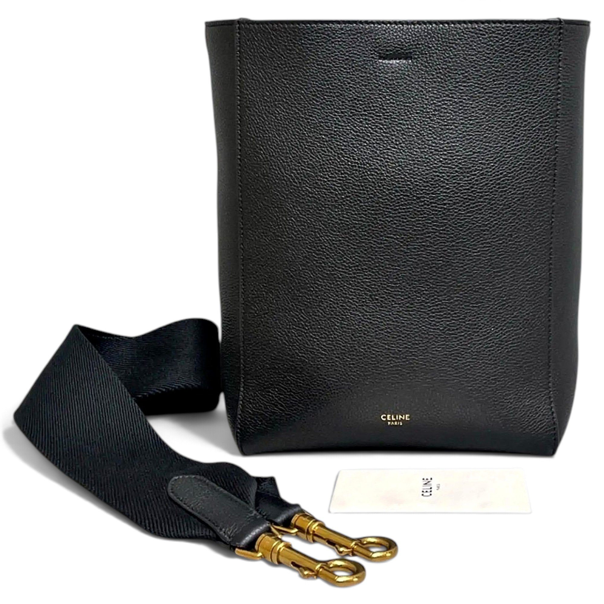 Seau Sangle leather tote