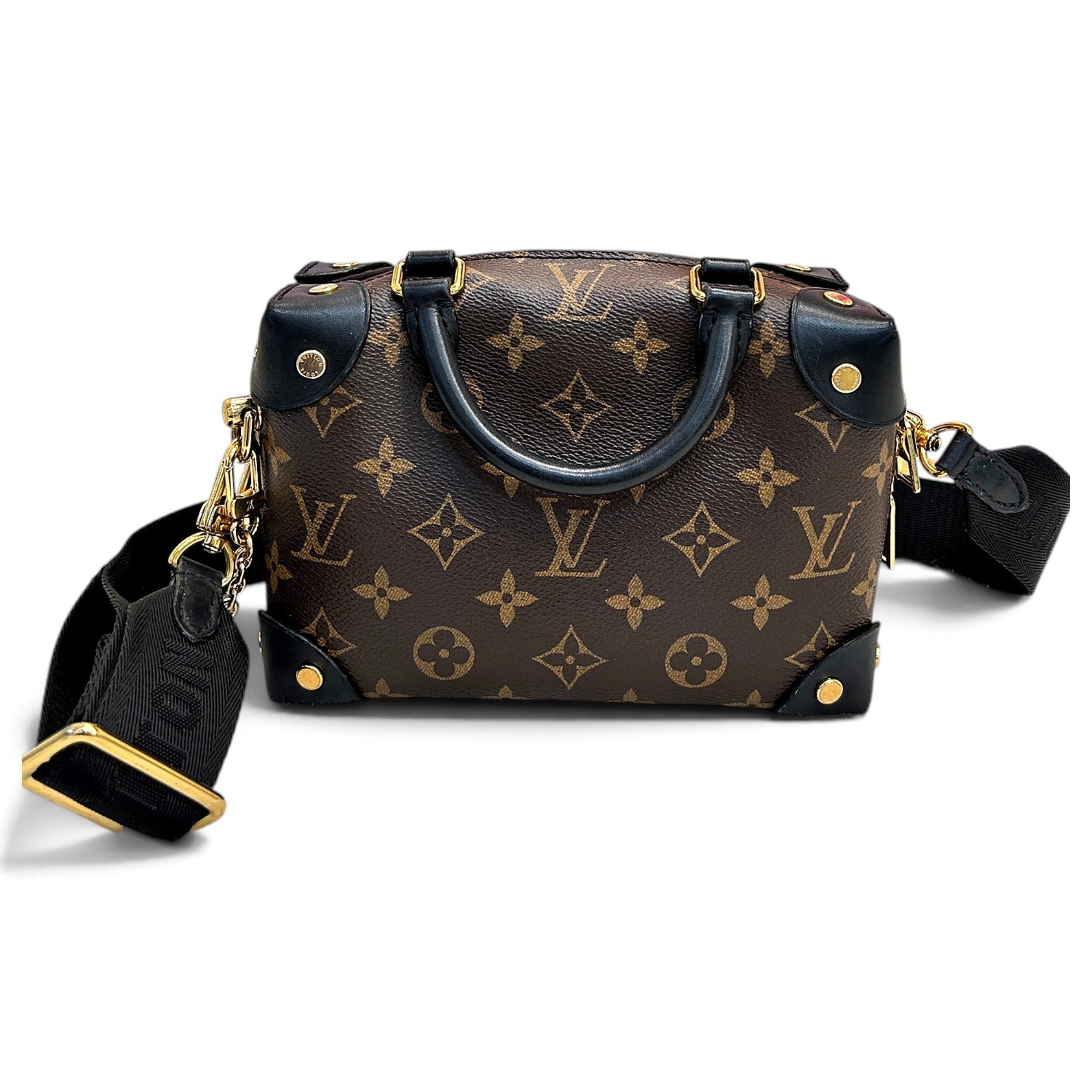 Petite Malle Souple leather handbag
