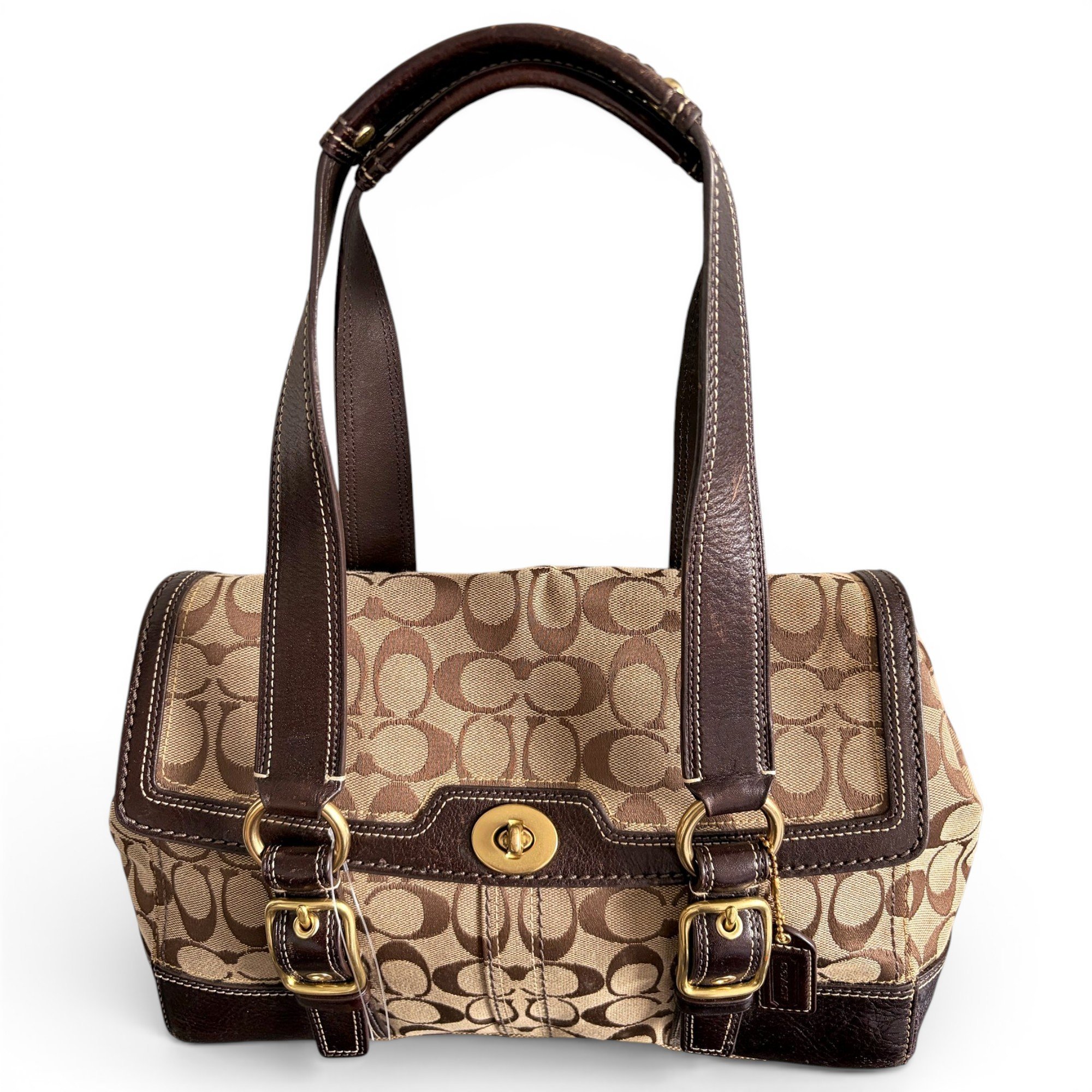 Leather handbag