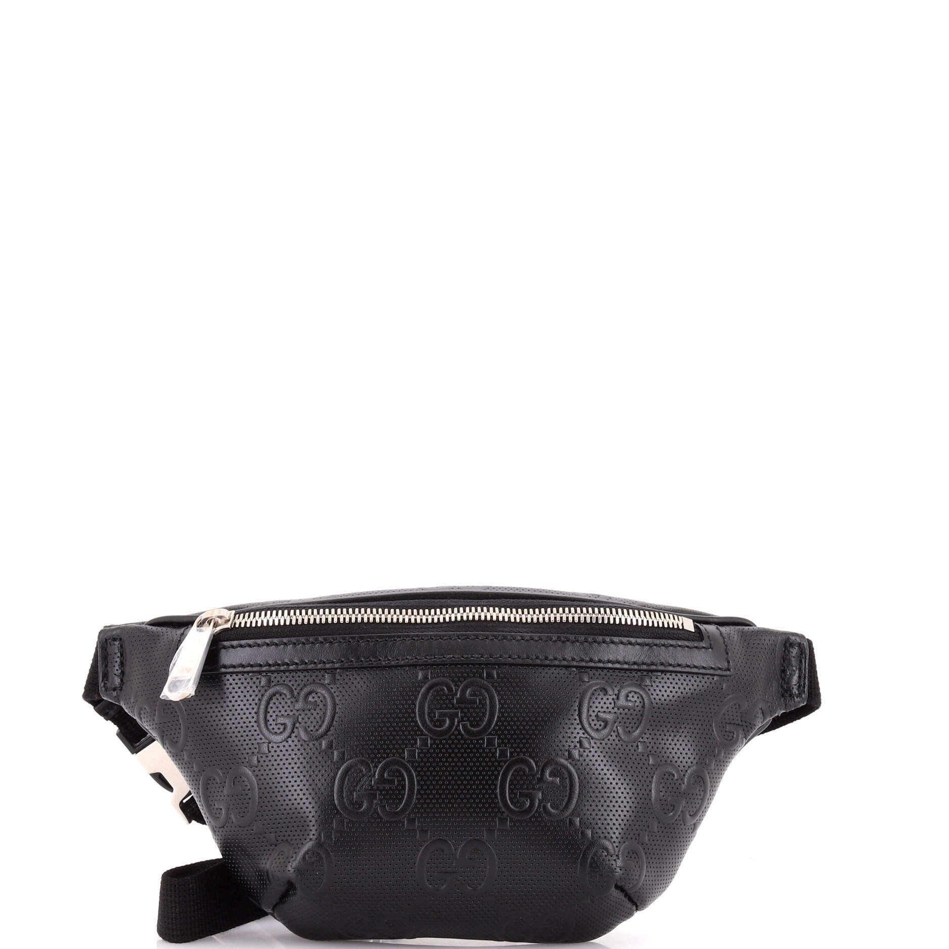 Belt Bag GG Embossed Perforated Leather Small