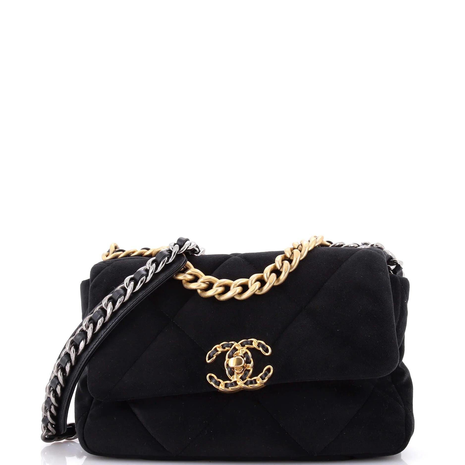 Velvet handbag