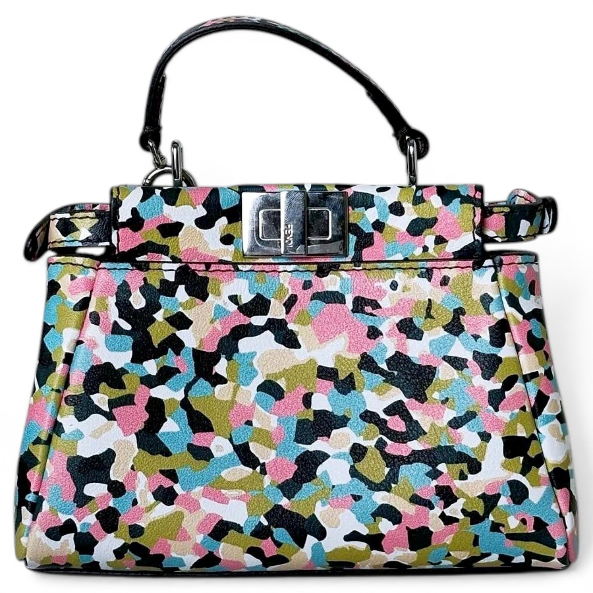 Peekaboo leather mini bag
