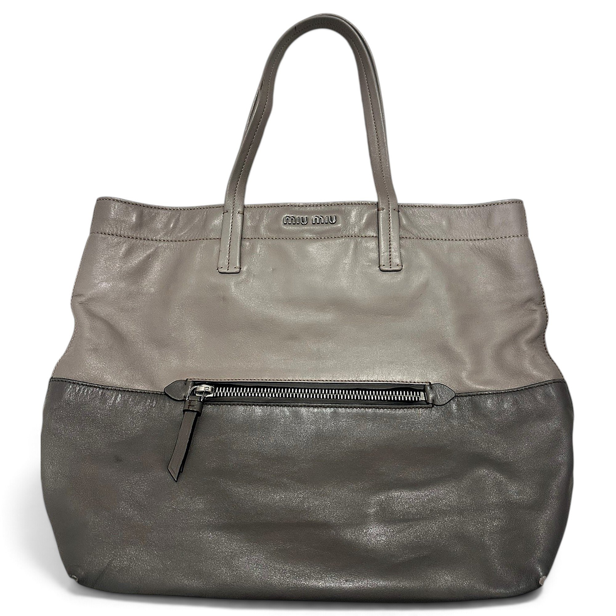 Vitello leather tote