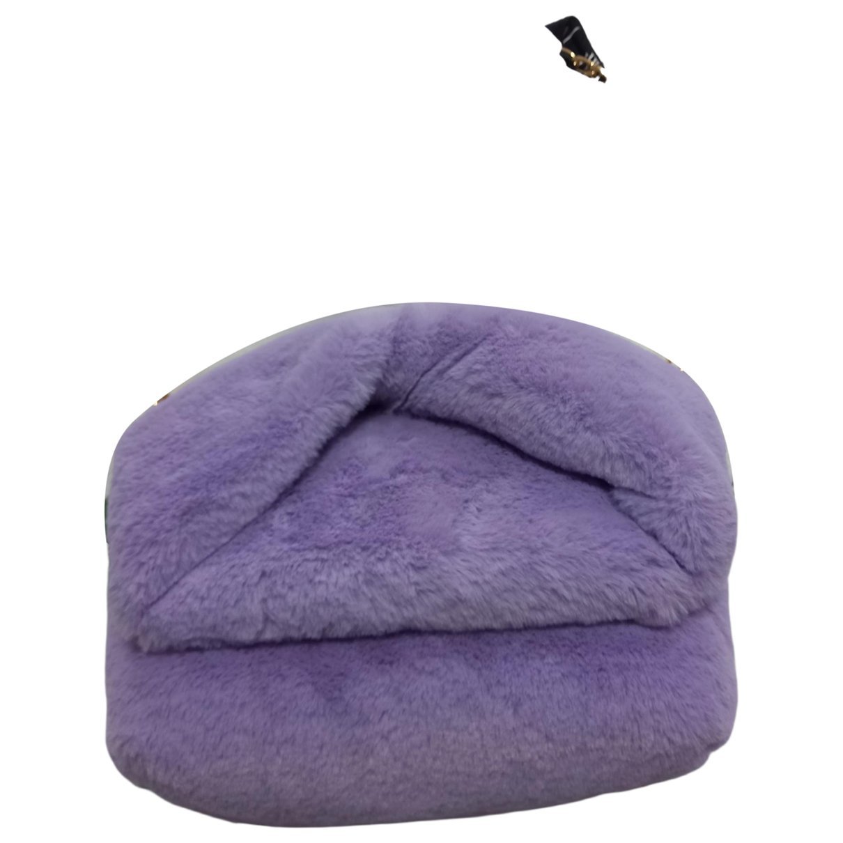 JW Anderson Twister faux fur handbag