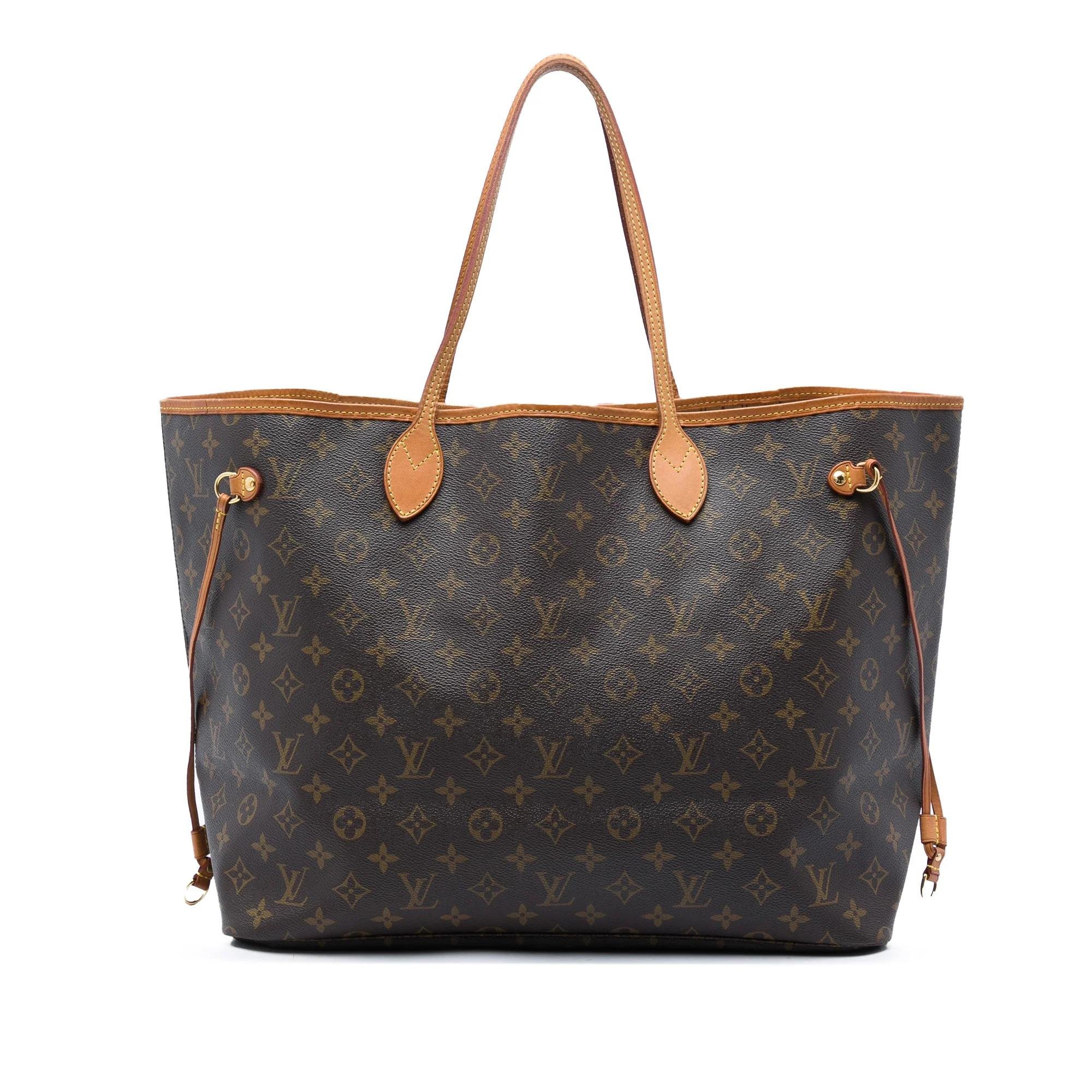 Neverfull leather handbag