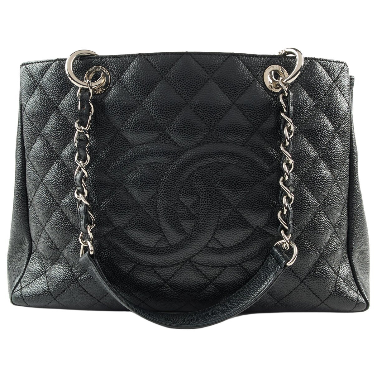 Grand shopping leather tote