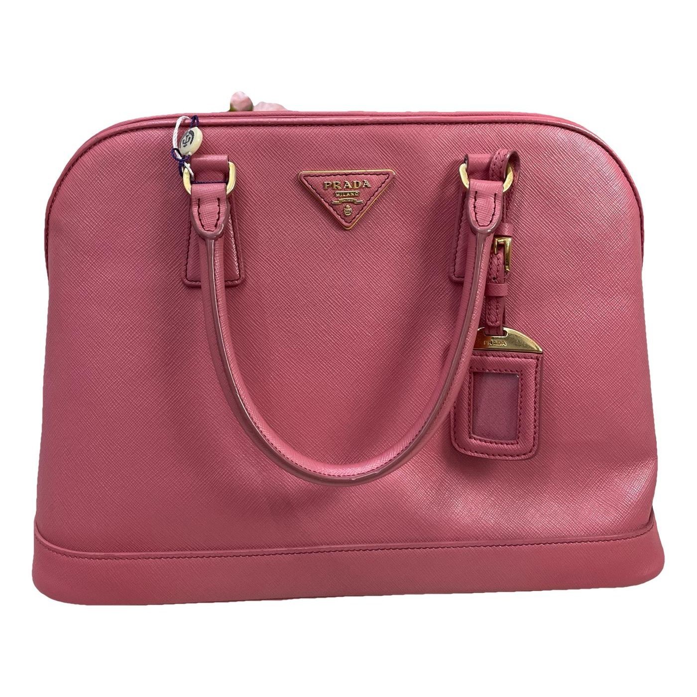 Promenade leather handbag