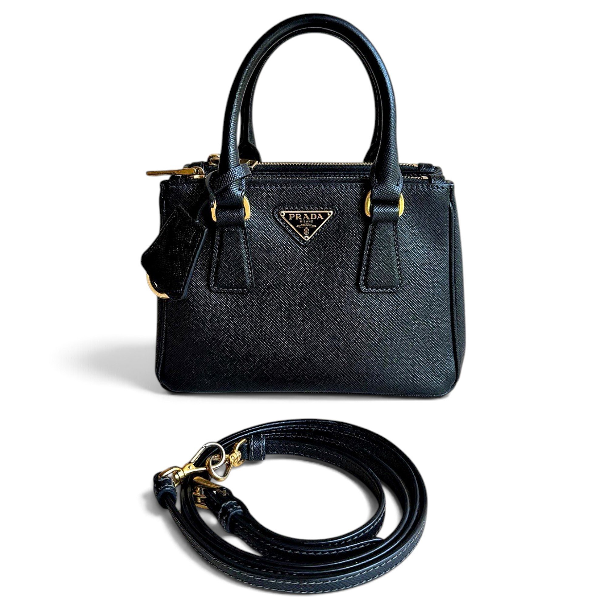 Galleria leather handbag