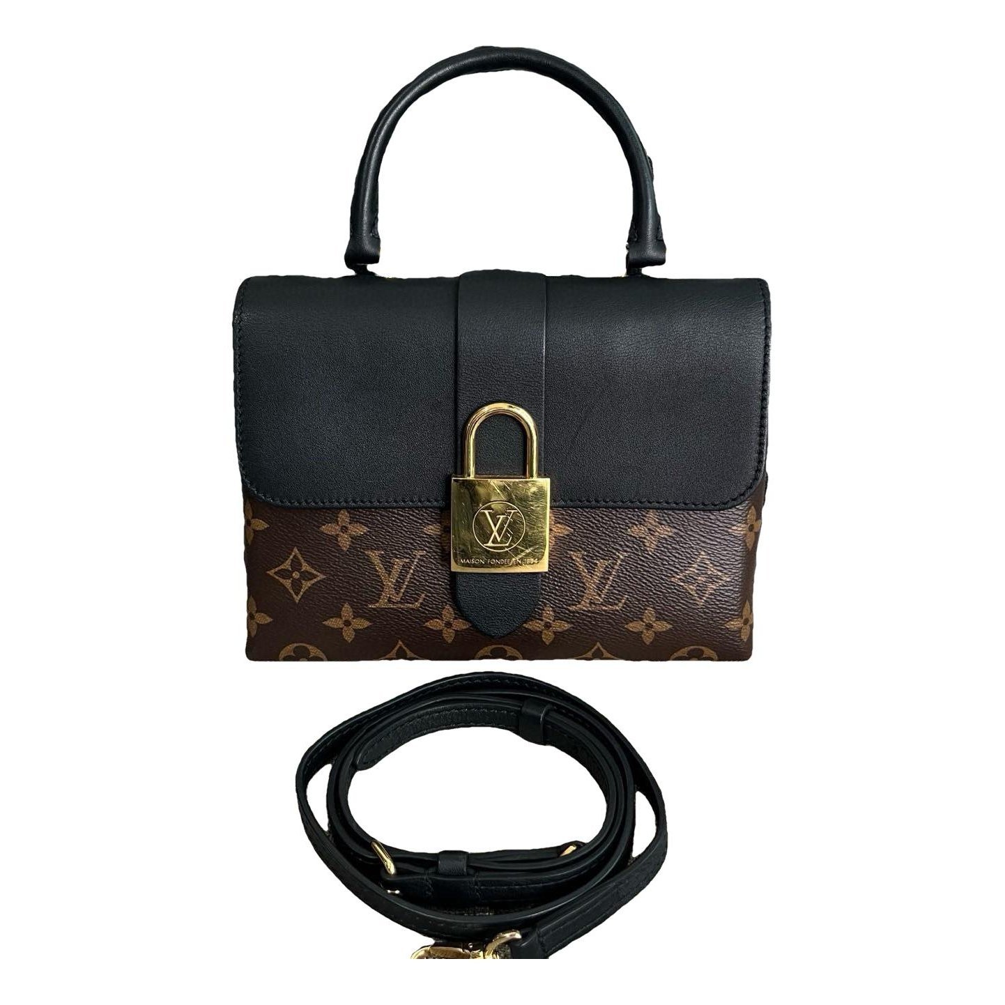 Locky BB leather handbag