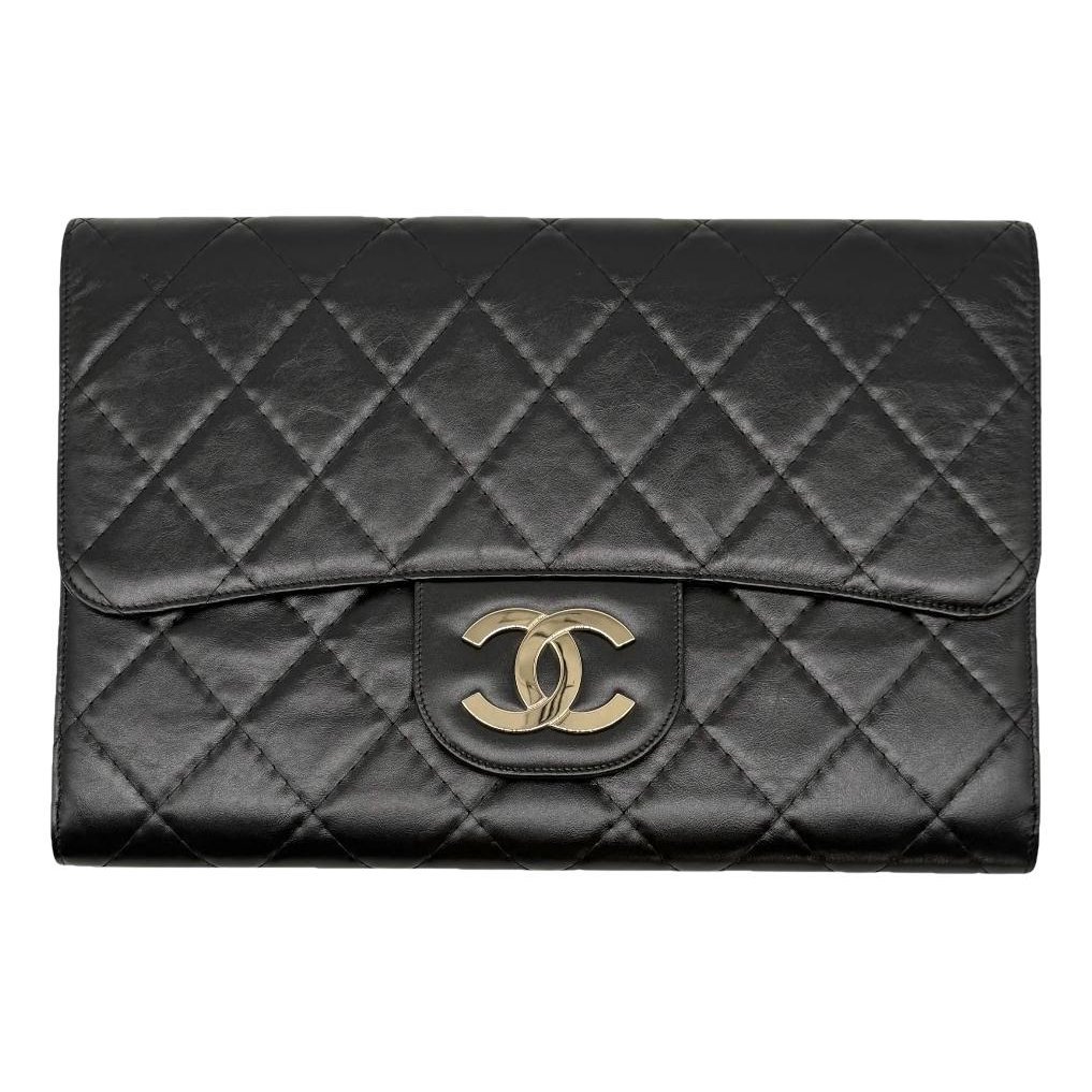 Timeless/Classique leather clutch bag