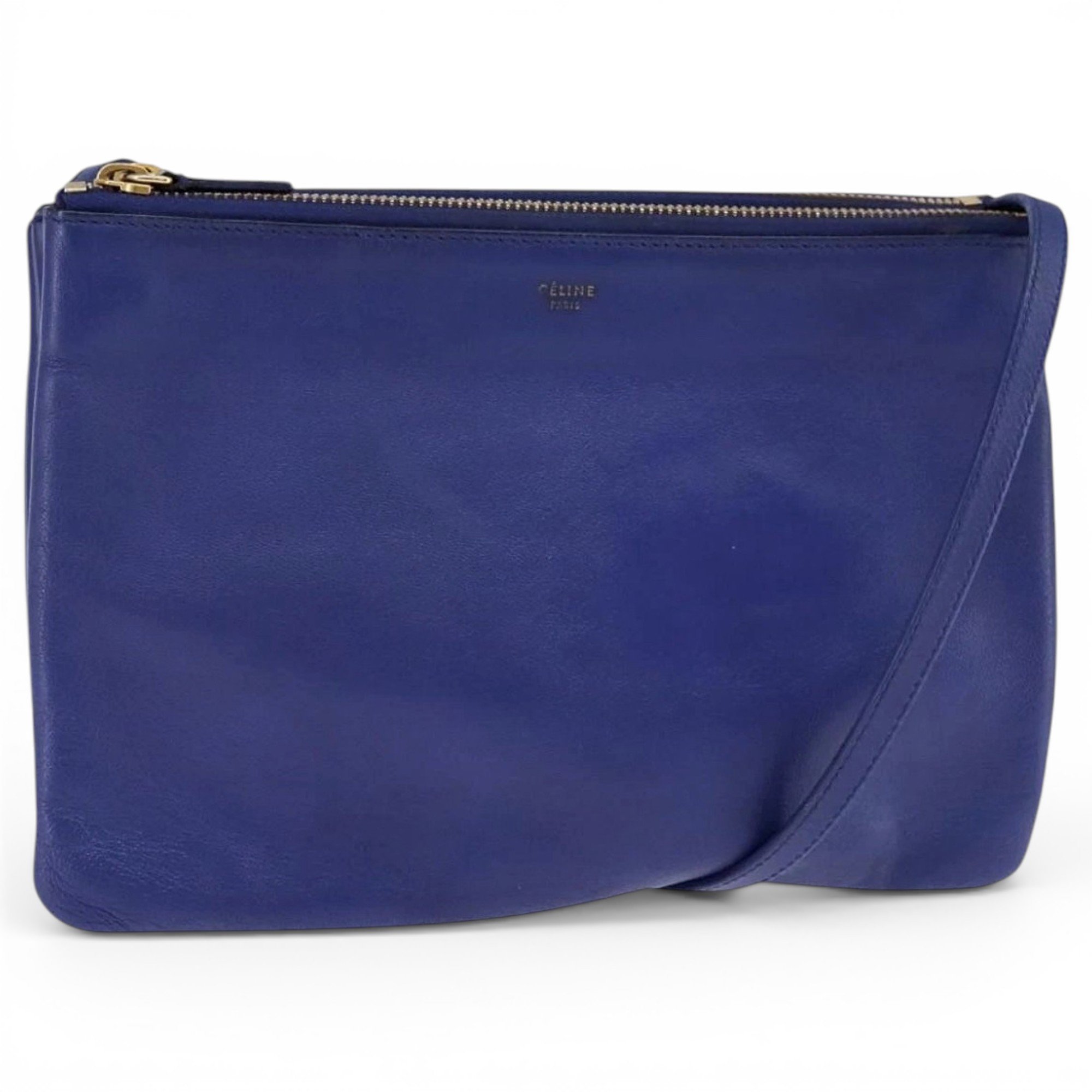 Trio leather crossbody bag