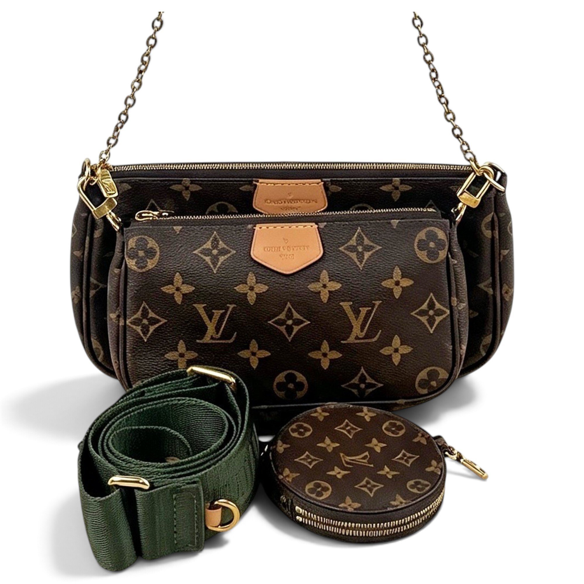 Multi Pochette Accessoires leather handbag