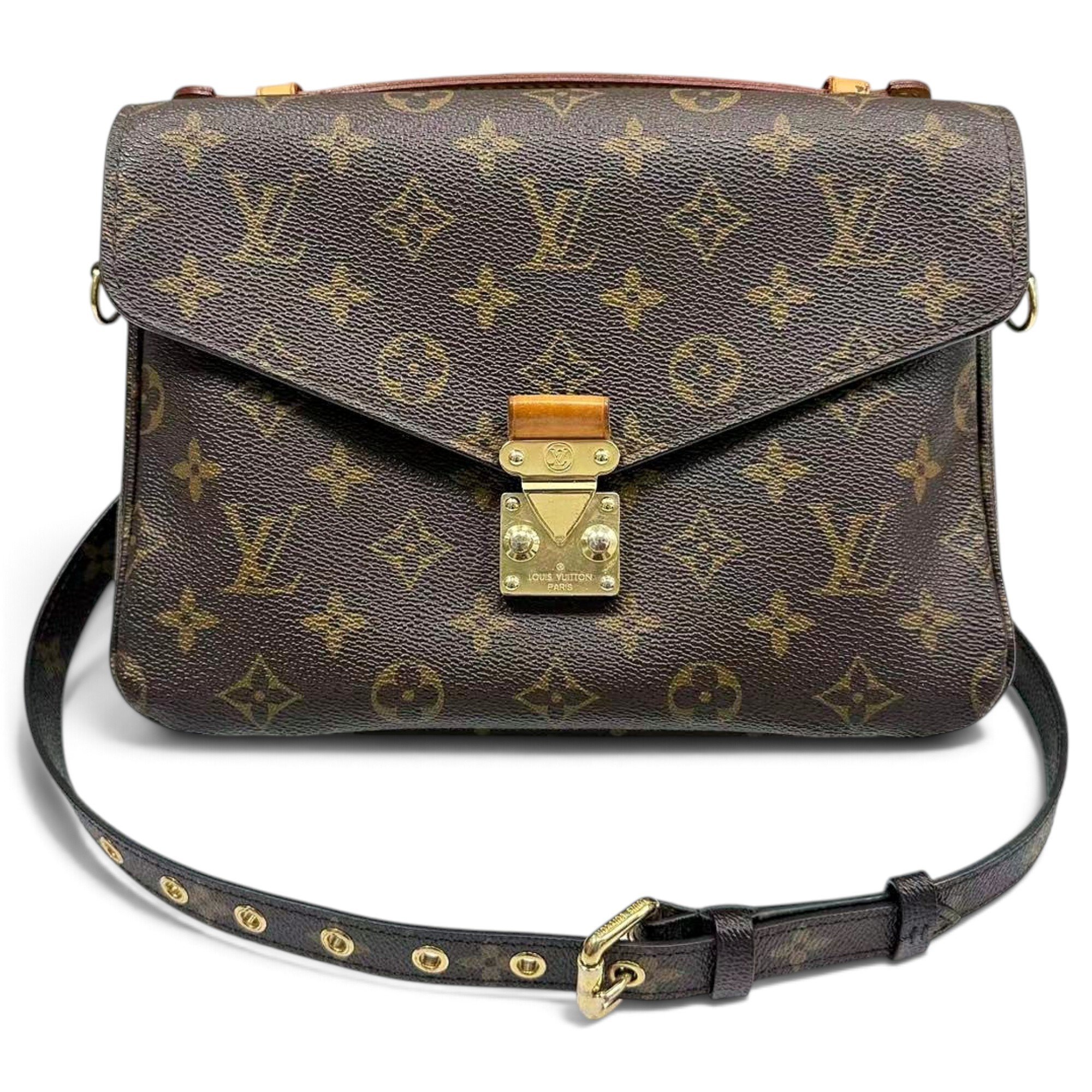 Metis leather handbag