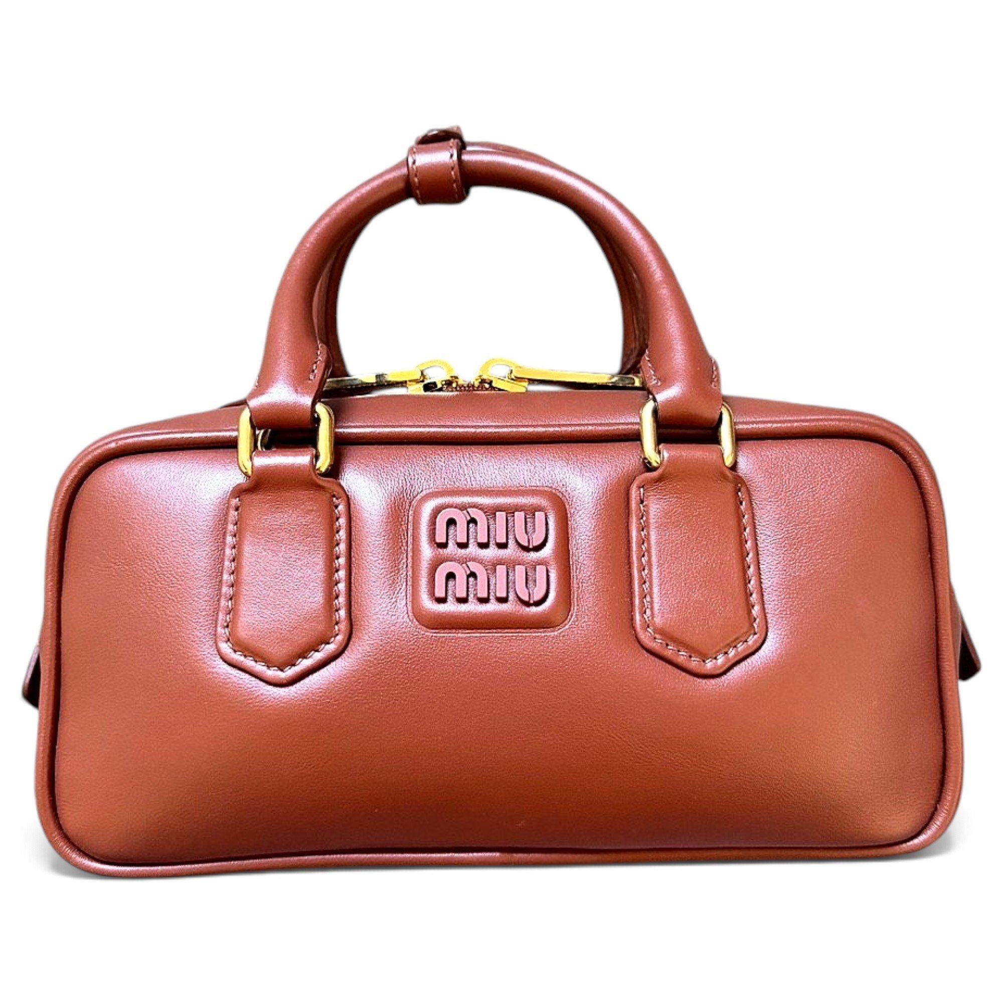 Arcadie leather handbag