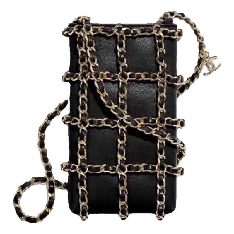 Leather crossbody bag