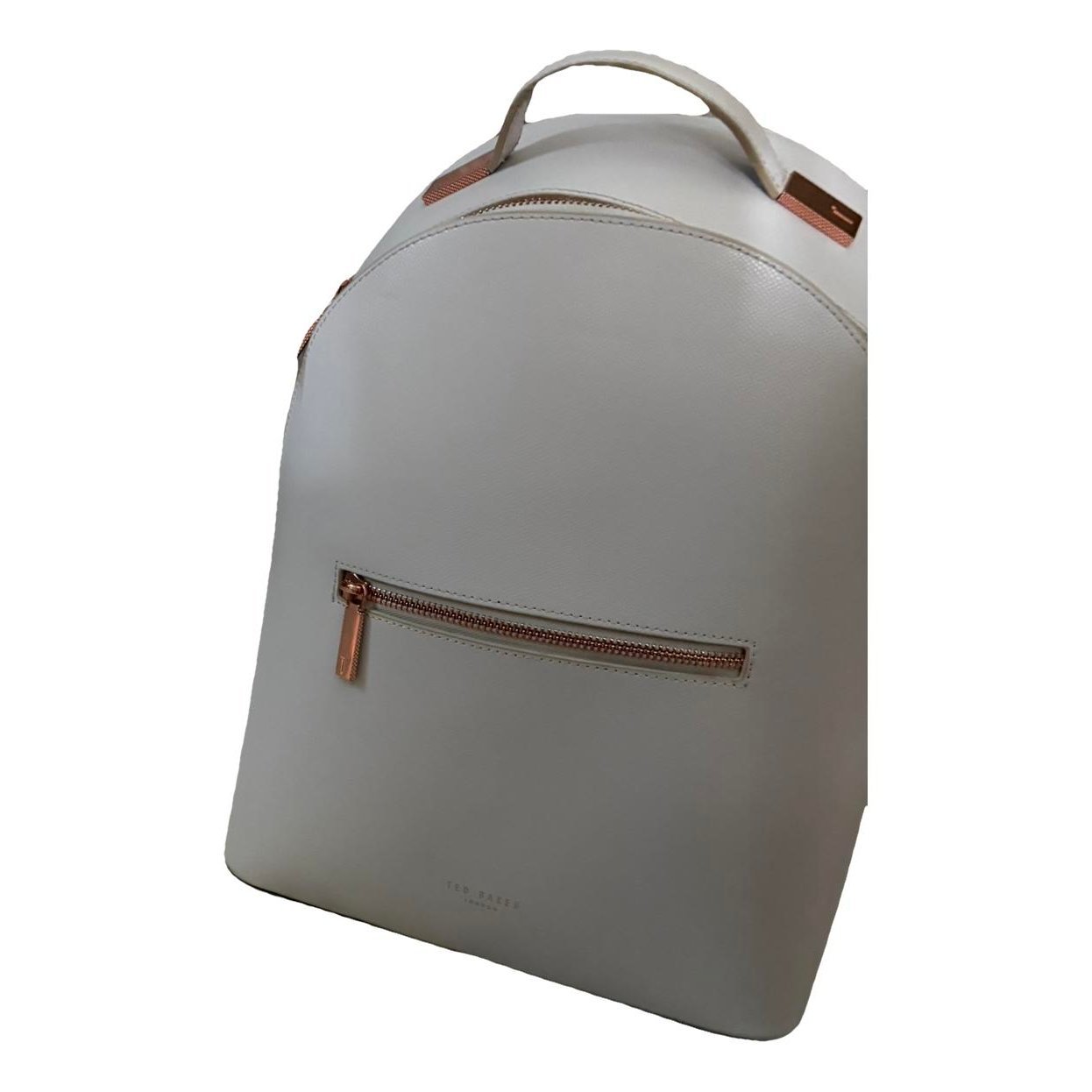 Leather backpack