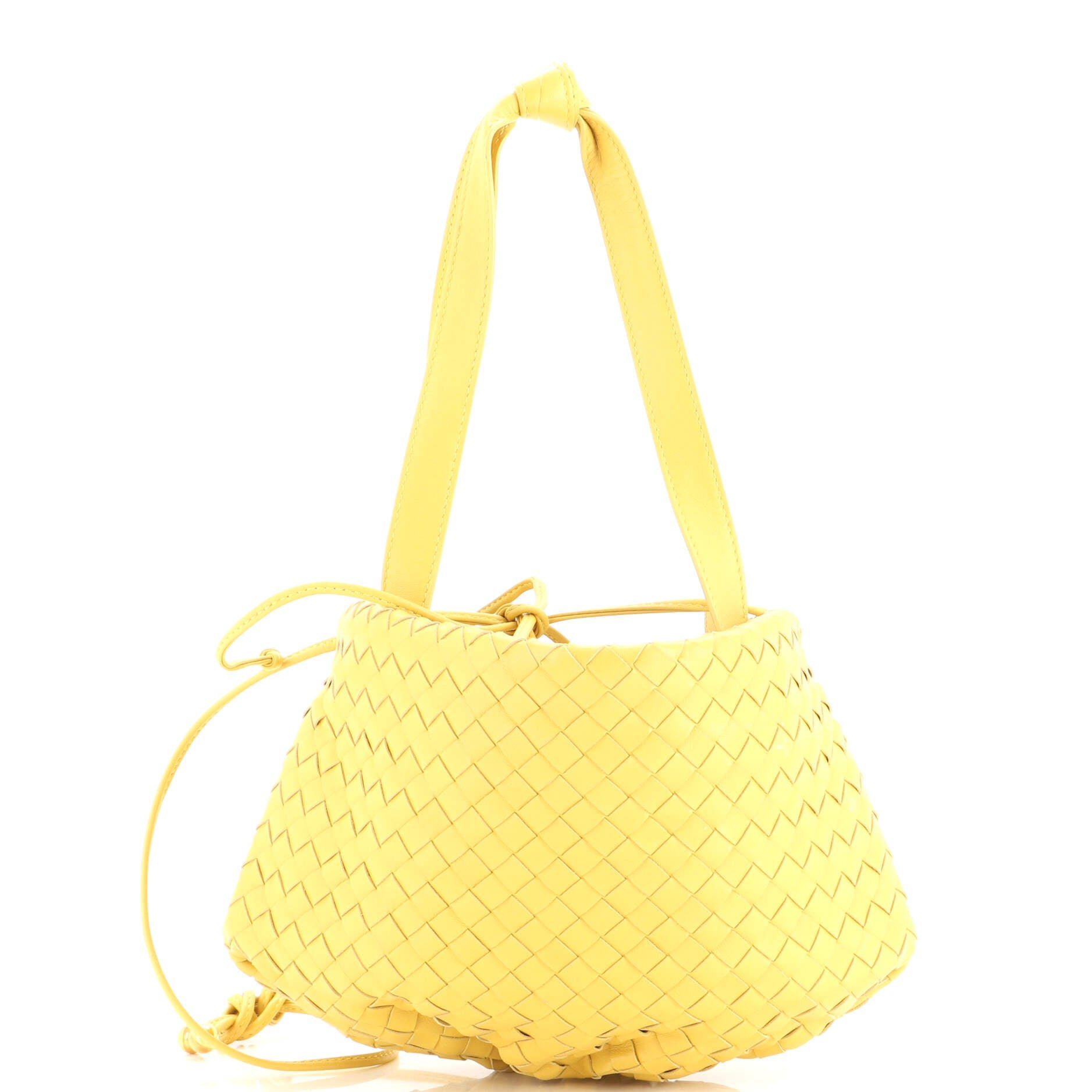 Bulb Shoulder Bag Intrecciato Nappa Small
