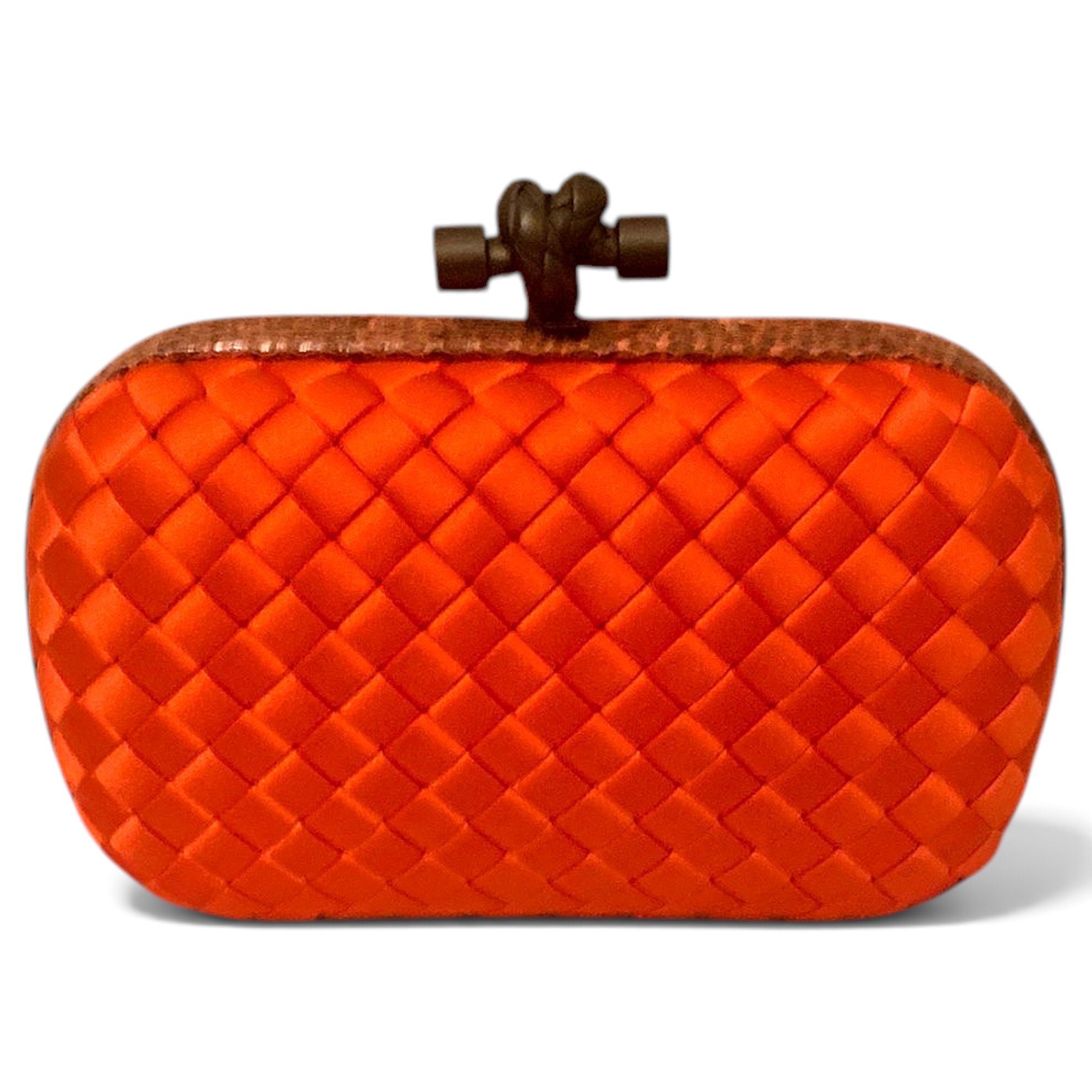 Pochette Knot cloth clutch bag