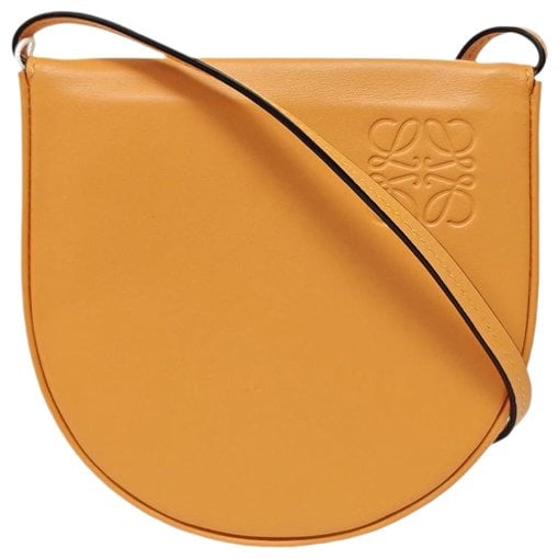 Heel leather crossbody bag