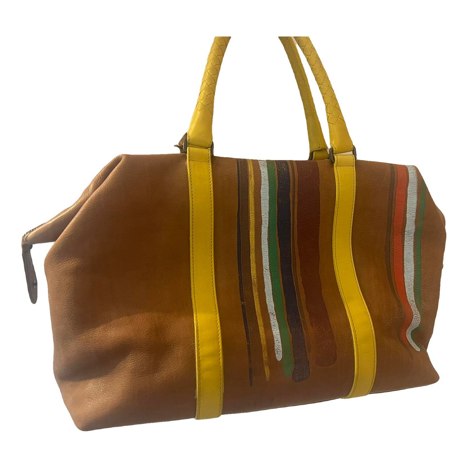 Roma leather travel bag