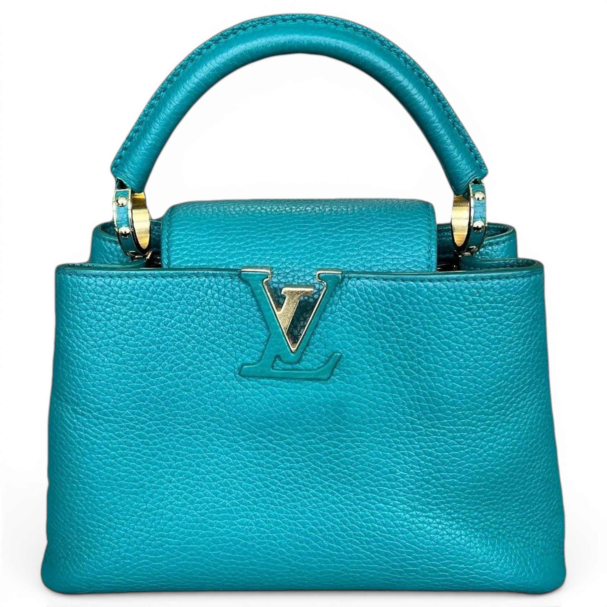 Capucines leather handbag