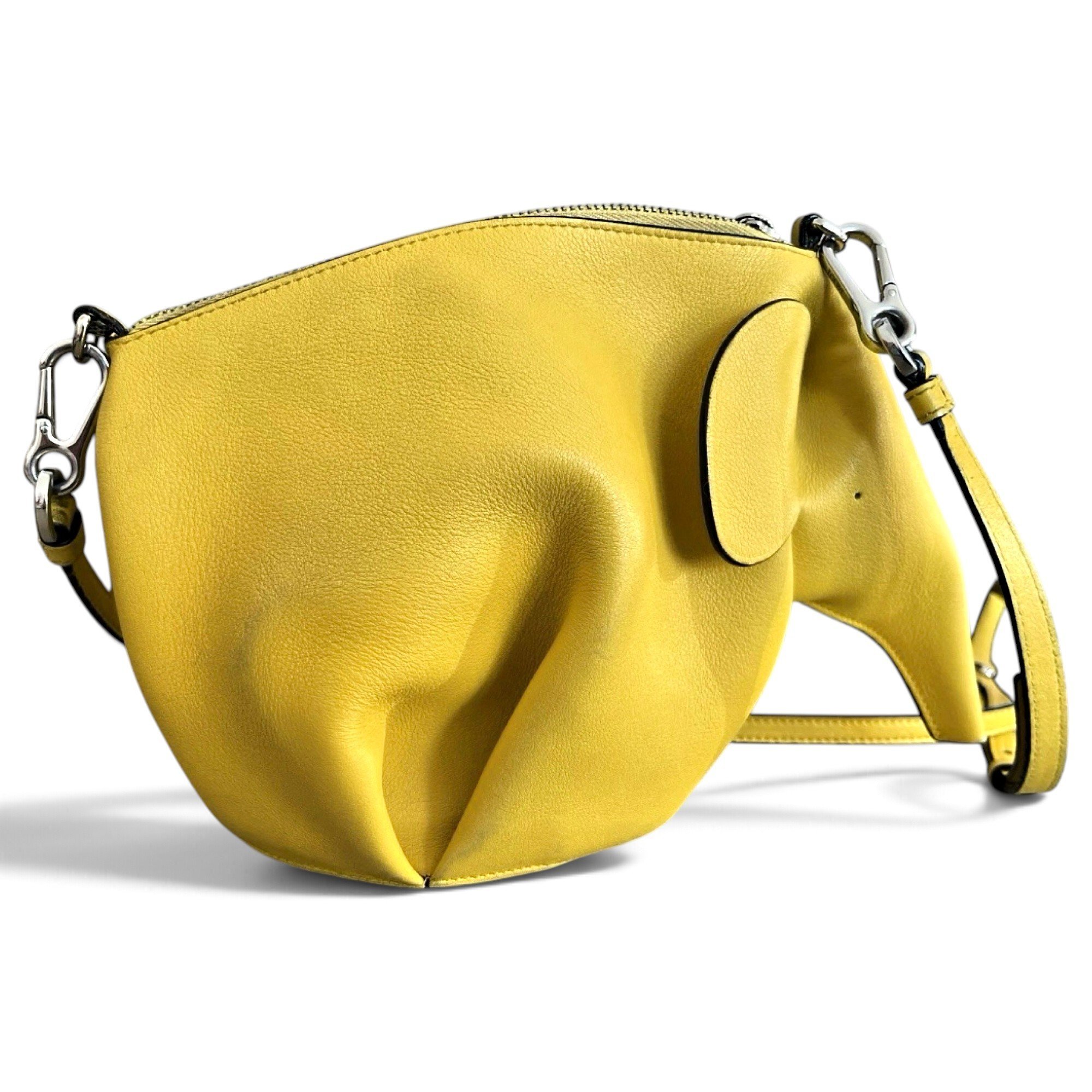 Animals leather crossbody bag