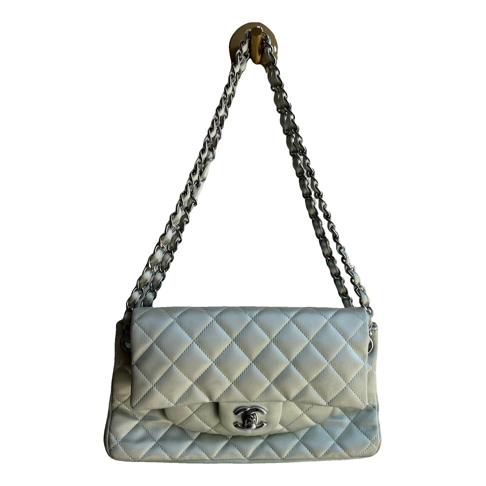 Silk handbag