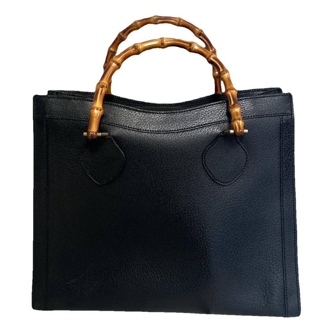 Leather tote