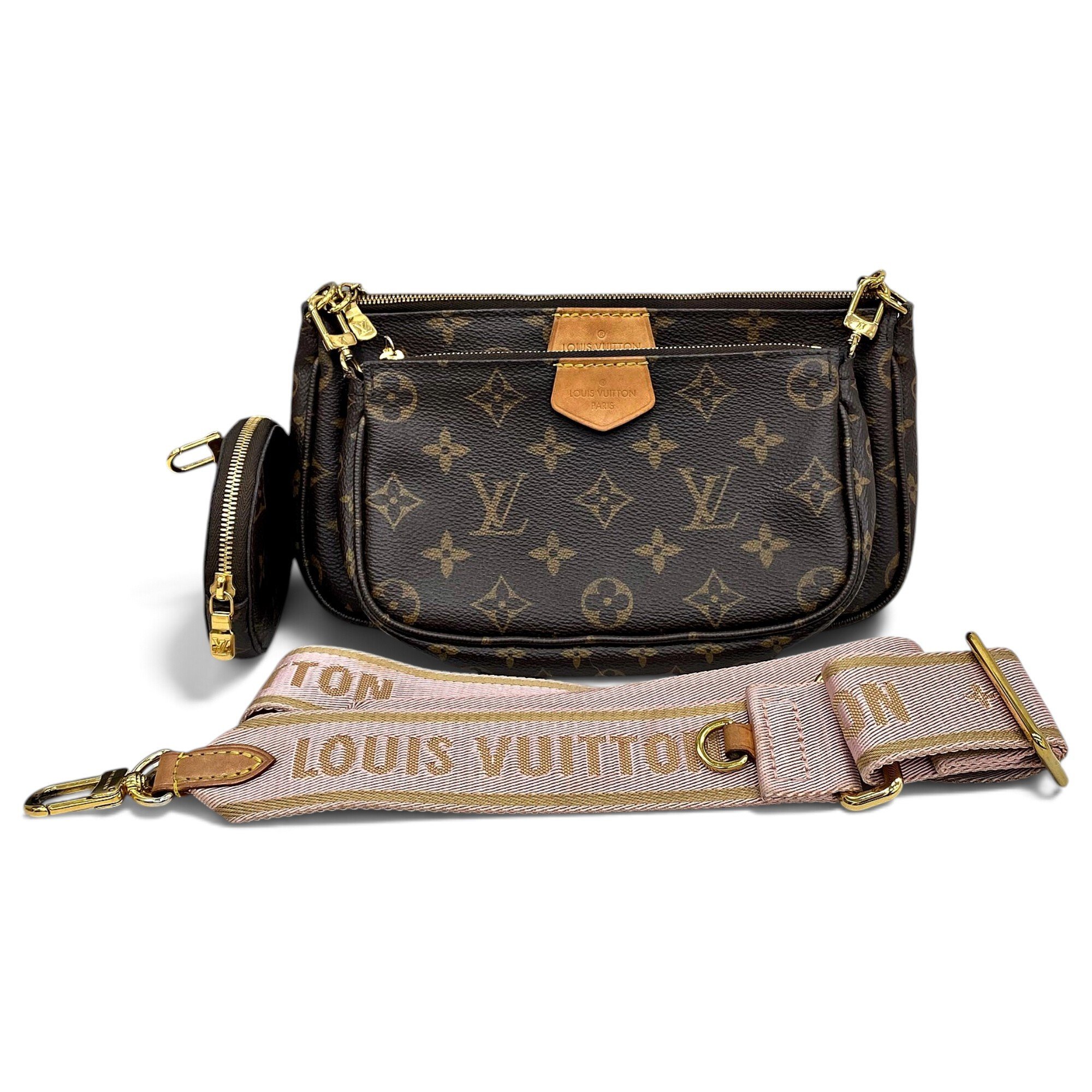Multi Pochette Accessoires leather handbag