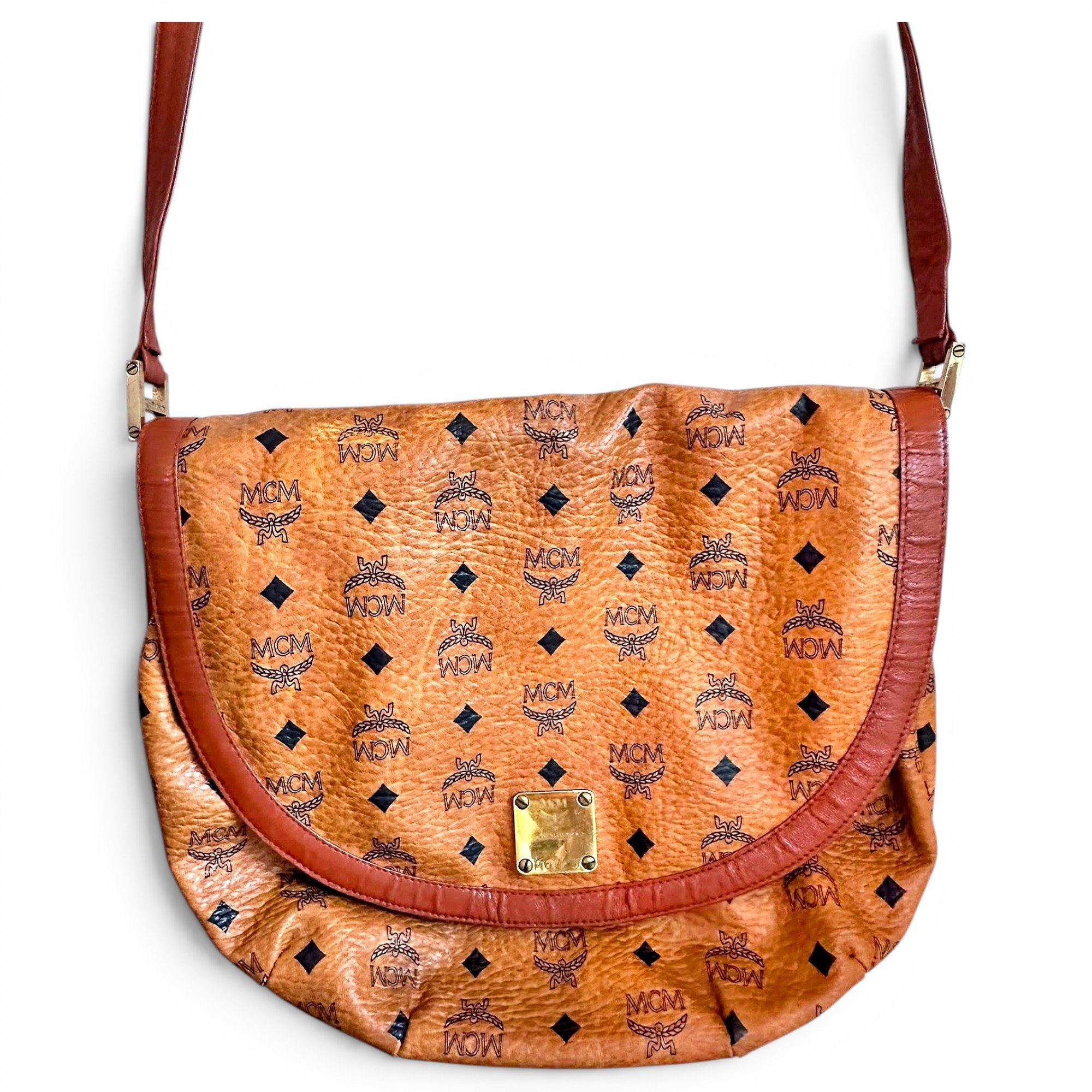 Leather crossbody bag