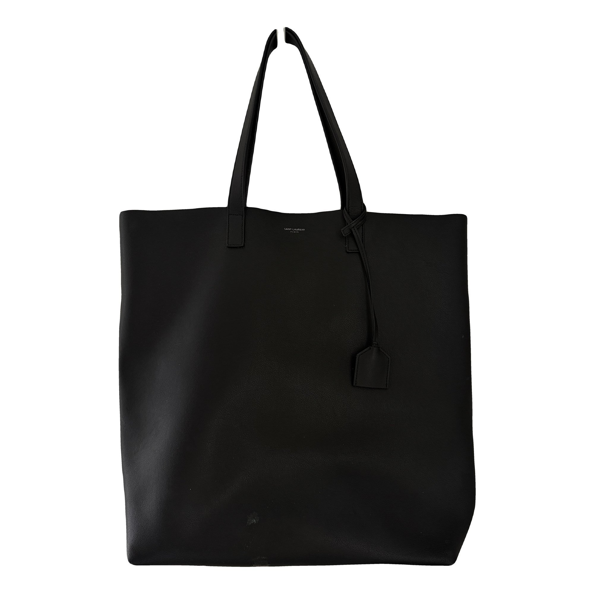 Shopping leather tote
