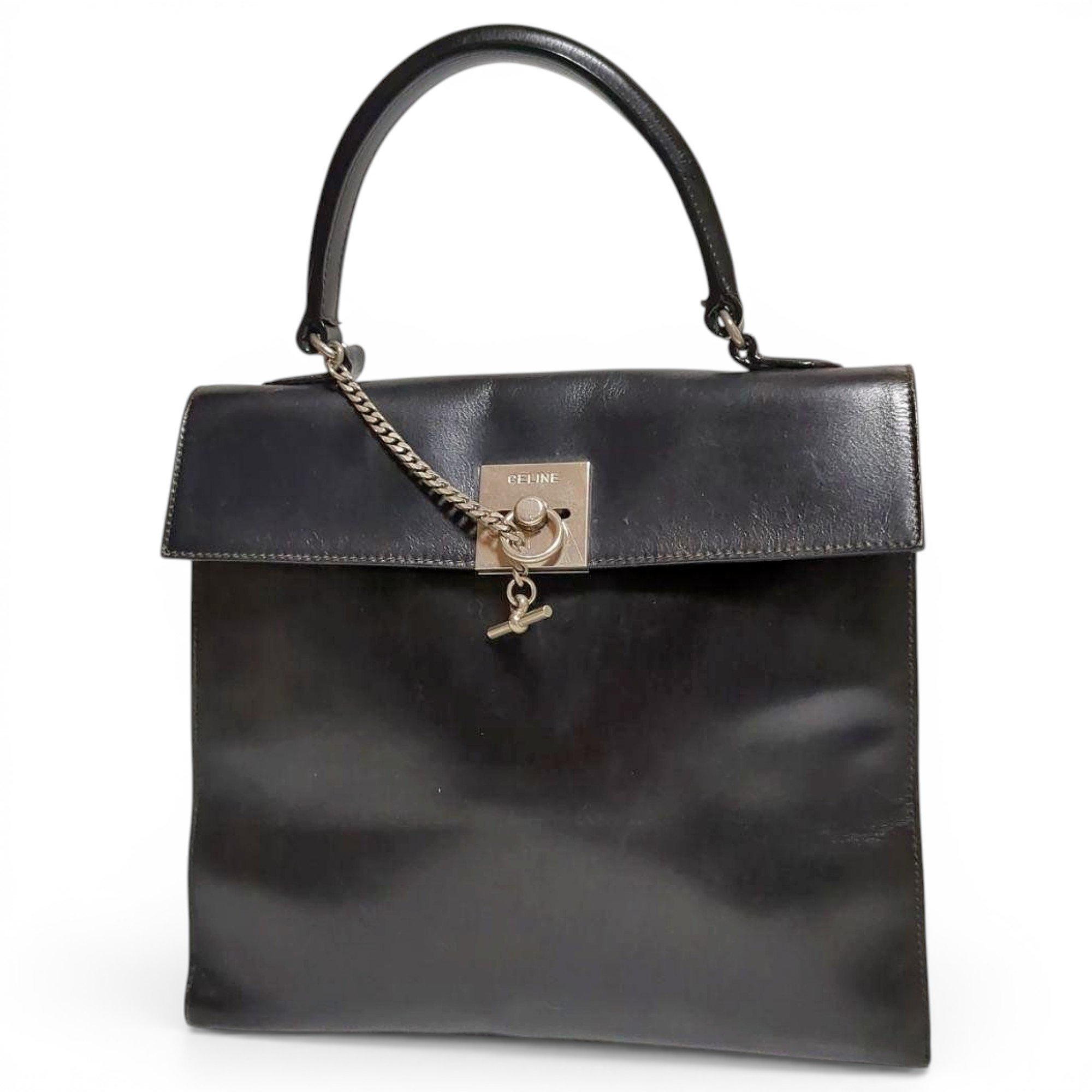Leather handbag