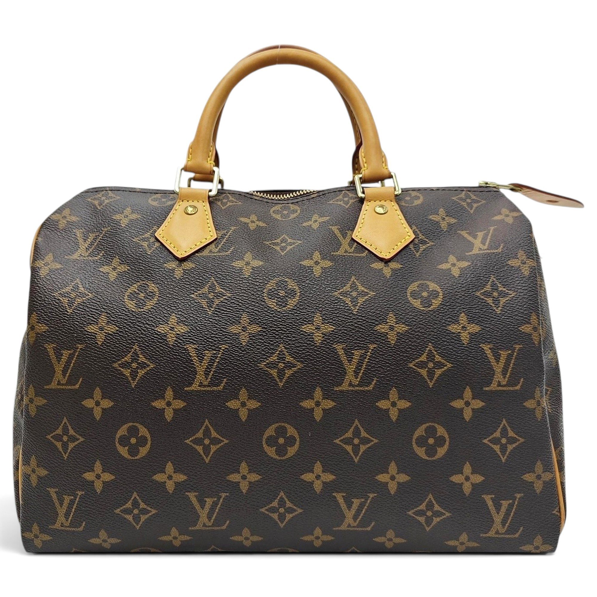 Nano Speedy / Mini HL leather handbag